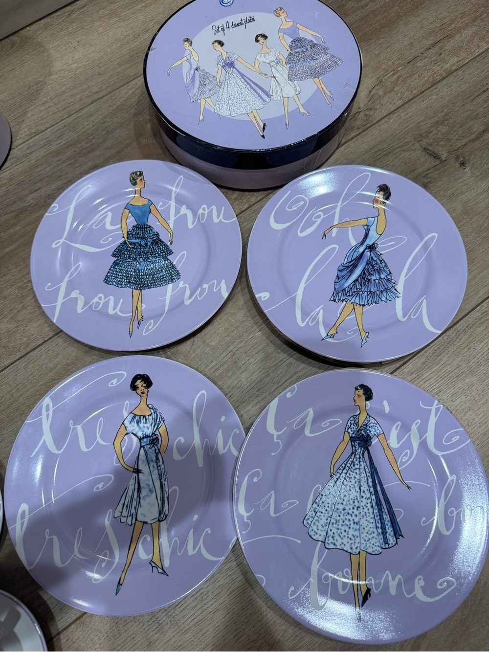 12-piece vintage Rosanna set